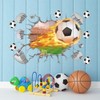 MytaYt 3D Football Wall Sticker 3D Wall Sticker Football Children's