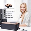 2 Pack Large Cable Management Box – Wooden Style Cord