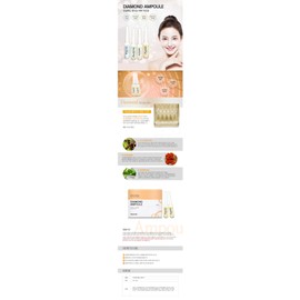 Diamond Peptide Ampoule + 2ml 20ea (Aloe Reconstruction Anti-Aging Experience 10 Types) / 다이아몬드 펩타이드앰플+ 2ml 20ea(알로에재건안티에이징체험분10종)