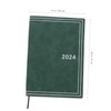 Operitacx 2024 Agenda Book Notebook Log Tablet Laptop Workout Fitness