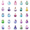 50pcs Fantasy Magic Potion Bottle Waterproof Decorative Sticker