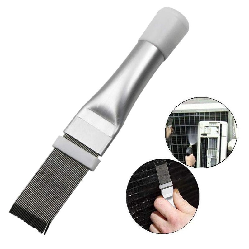 Sahgsa Air conditioning cleaning brush stainless steel comb refrigerator coil