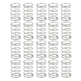 MACHSWON Compressed Spring for Furniture Screen Doors Lawn Mowers Repair Projects Stainless Steel Compression Spring 4mm OD 0.3mm Wire Size 15mm Free Length 20pcs