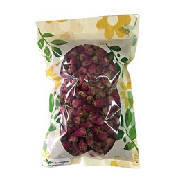 HerbsGreen Premium Dried Red Rose Buds, 100% Natural (4 oz. Bag)