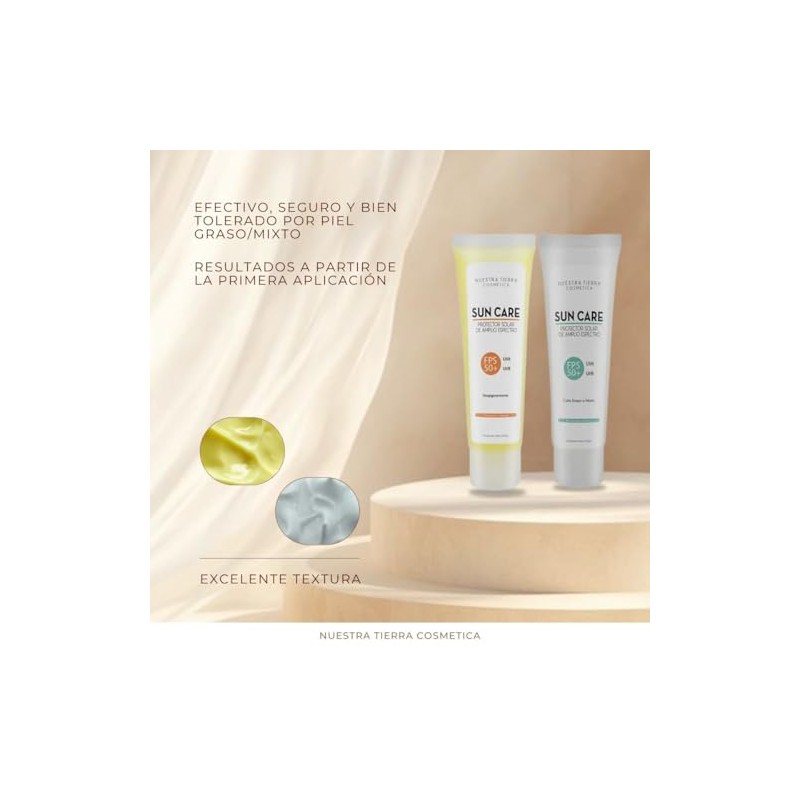 Nuestra Tierra Cosmética Sun Care Kit Protector Solar FPS 50+