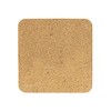 Thirsty Rhino Indah, Cork Coaster With Fiberboard Back, Natural Cork