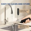 YSSOA Electric Milk Frother Handheld with Stainless Steel Stand Battery