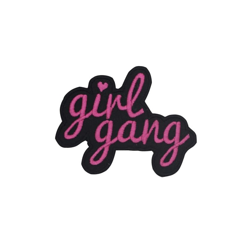 LUQI Girl Gang Patch Iron On Sew On Embroidered Patch