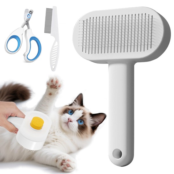 Okiki Cat Comb, Dog Comb, Cat Hair Remover, Cat Brushing,