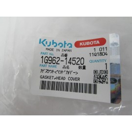 Kubota GENUINE KUBOTA ENGINE VALVE COVER GASKETSEAL PART # 1G962-14520 D902 DF972 WG972