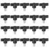 QUARKZMAN Pack of 20 Wing Knobs M8 x 14 mm