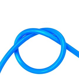 TEN-HIGH 15 m PU Air Hose Pneumatic Hose 4 mm ID x 6 mm AD Blue for Pneumatic Tools, Woodworking etc.