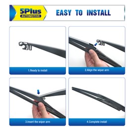 12" Rear Wiper Blade Replacement Generic filter for JEEP Grand Cherokee 2013 2012 2011 /Dodge Durango 2022-2011 Journey 2022-2008 BACK Windshield Wiper Blade