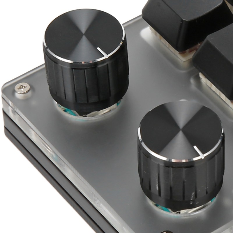 Mini Keypad Knob Design Red Switch Dual Mode Plug and