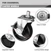3” Locking Caster 1/2" Threaded Caster Socket Replacement for Charbroil