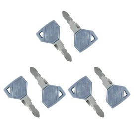 BAQI 6pcs Replacement Excavator 52160 Ignition Keys Starter Switches for Yanmar Plant Wheel Loader Heavy Equipment