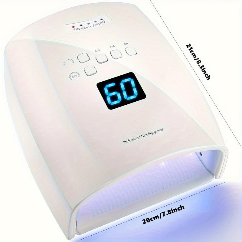 Rechargeable LED Nail Lamp, LED Gel Nail Dryer Polishing Lamp