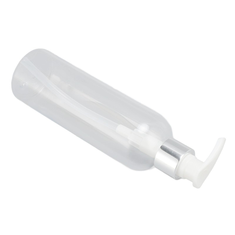 Clear Plastic Pump Bottle Dispenser Empty Refillable Massage Oil Bottle
