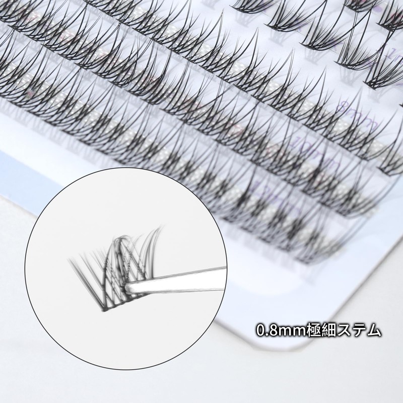 MSQ False Eyelashes Natural Simulation Sunflower Single Cluster Graft Eyelashes