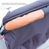 2PCS Handle Sleeve Cover,Stroller Handle Sleeve Zipper Stroller PU Leather