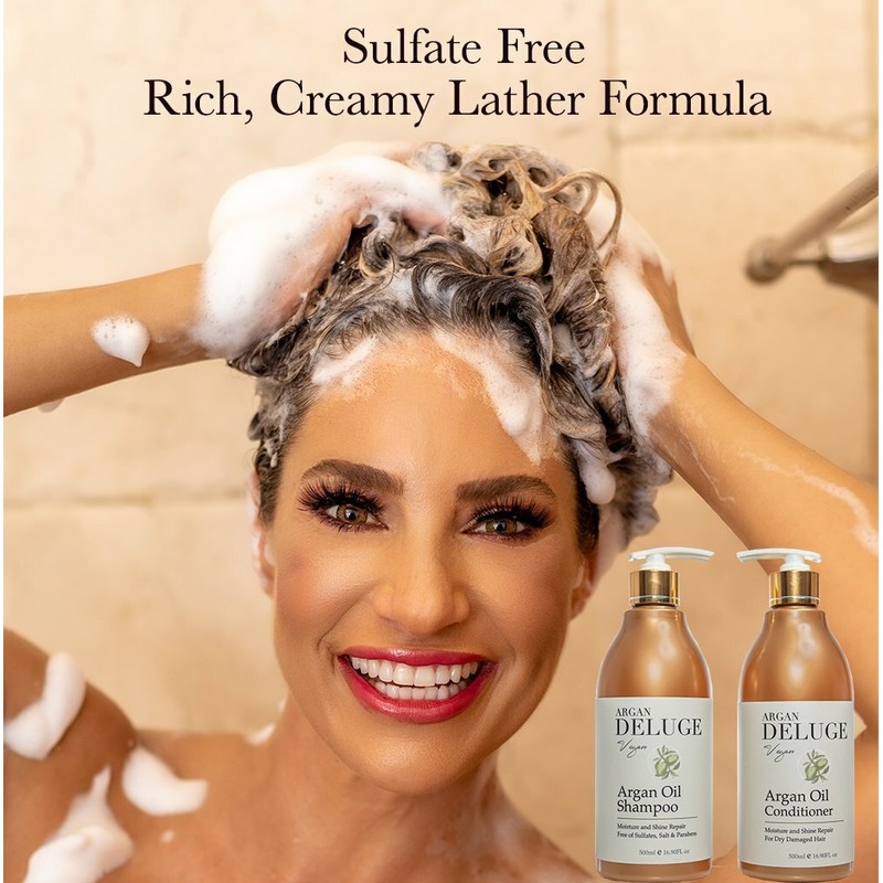 Deluge Cosmetics ARGAN OIL SHAMPOO-SULFAT