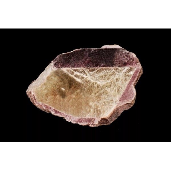 Bicolor Book Mica Crystal 1 1/2" 1-2 Oz Metaphysical Heart
