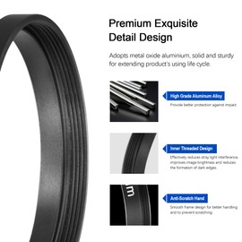 Astromania Astronomical T2-Extension Tube Kit for Cameras and eyepieces - Length 5mm 10mm 20mm 40mm - M42x0.75 on Both Sides