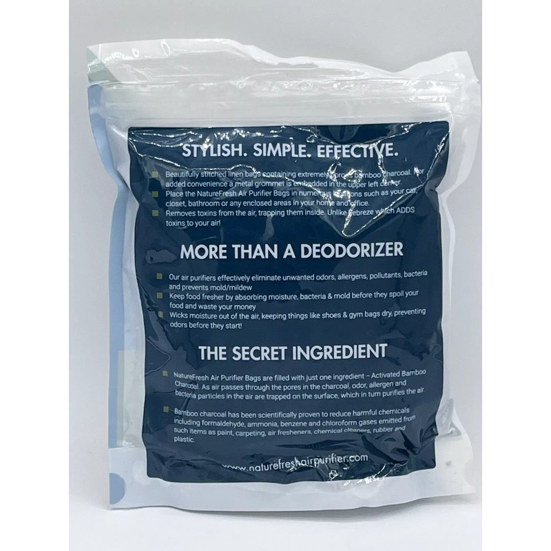 naturefresh Nature Fresh Air Purifier Bag Charcoal Bamboo Purifying Mold