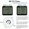 KETOTEK Digital Thermostat Plug Socket with Day Night Timer, Day