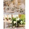 Funtery 48 Pcs Flameless LED Taper Candles 11 Inch Battery