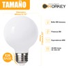 HORKEY Foco LED Moderna Bombilla Edison 4 Pza G25(g80) 5w