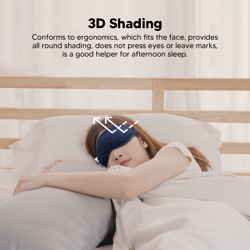 Eye Massager Heat Ice Vibration Shading Relieve Eye Fatigue Intelligent