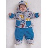 BUTTERICK B6969A Infants' Jacket, Overalls, Pants, Hats and Mittens A