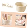 TEHAUX Foot Bath Bucket Thickened Plastic Foot Washing Basin for