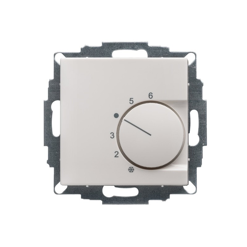 Halmburger Room Thermostat RTR-5510rg Including Jung AS 500 Single Frame