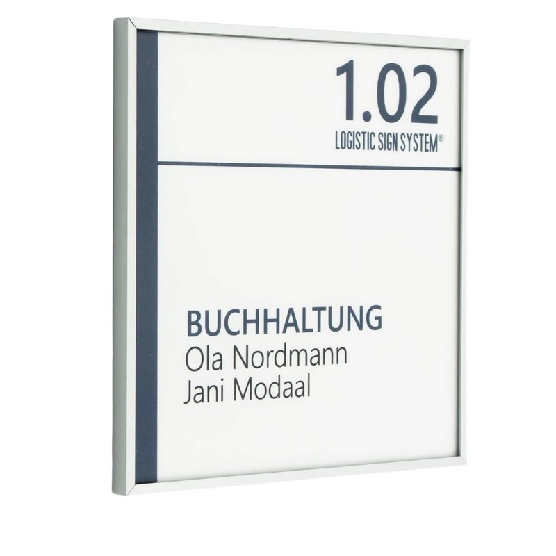 Logistic Sign System Tenuis Door Sign for Office (120/120 mm)