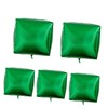 jojofuny 15pcs Square Aluminum Foil Balloons Rose Supplies for Birthday