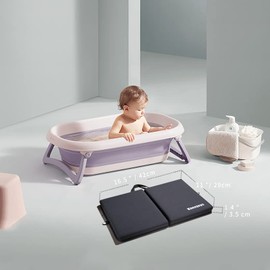 Kneejoys Bath Kneeler Pad for Women & Men - Baby Bath Kneeler, Garden Kneeling Pads, Yoga Knee Cushion (Gray)