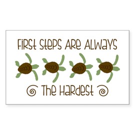 CafePress Sea Turtle Border Sticker Rectangle Bumper Sticker Car Decal