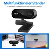 Moorstdel Webcam 2K Autofocus - Professional HD Video Camera with