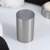 Brushed Aluminum Bath Tumbler Cup Holder or Toothbrush Holder NOUMEA