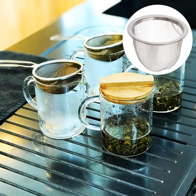 8Pcs Stainless Steel Tea Infuser Strainer for Loose Leaf Tea