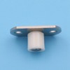 4 Piece Sliding Barn Door Nylon Guide Wheel, Floor Guide