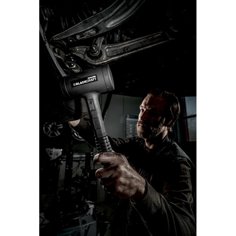 Halder 3379.060 Blackcraft 3 lb. Dead Blow Hammer, Polyurethane Cover,