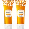 2PC Natural Orange Exfoliating Gel, Gel Exfoliante, Moisturizing Smoothing Tighten
