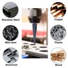 Spiral Grooved Step Drill Bit 4mm to 12mm Step 1/4in