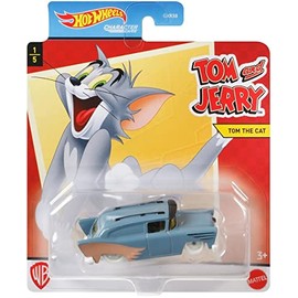 Hot Wheels Tom The Cat, Tom and Jerry Character Cars 1/5