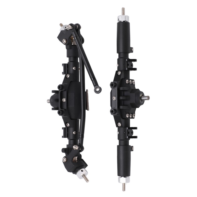 RC Front Rear Axles Complete Set Metal Assembly Kit Axle