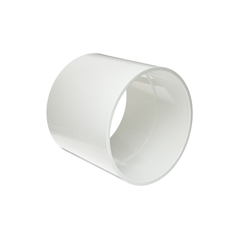Spears 429 Series PVC Pipe Fitting, Coupling, Schedule 40, White,