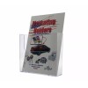 Marketing Holders 7.5" Bi Fold Booklet Holder Wall Mount Brochure